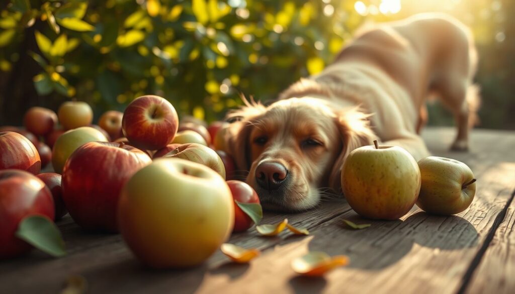 Äpfel in der Hundeernährung