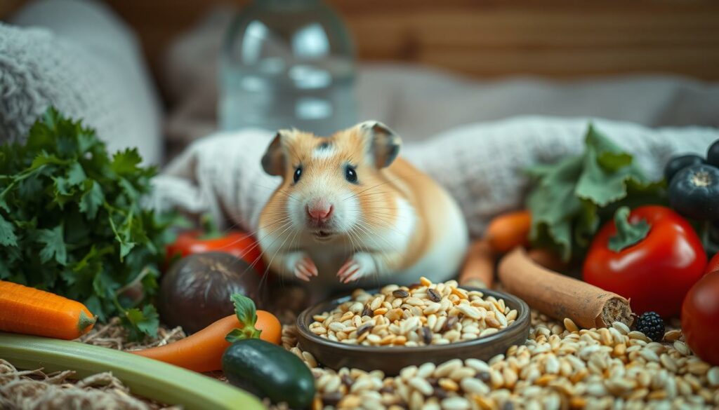 Hamster Ernährung und Pflege