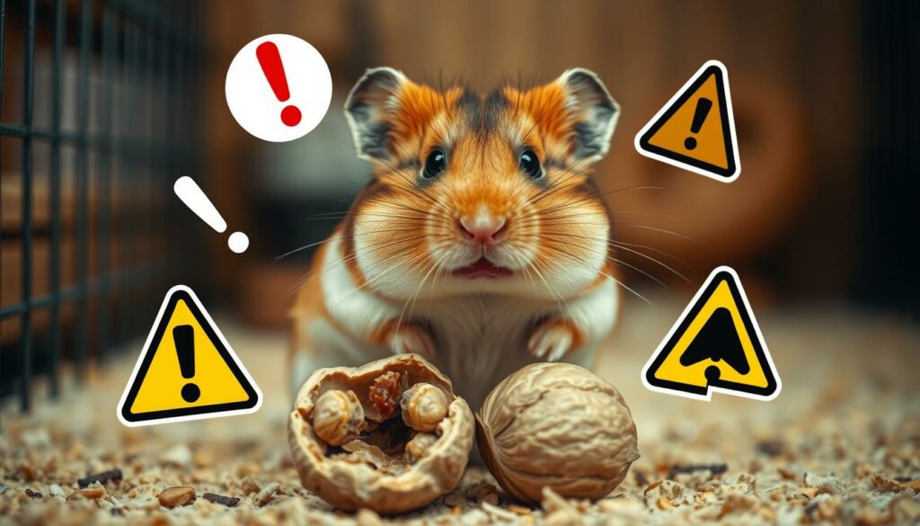 Risiken beim Füttern von Walnüssen für Hamster