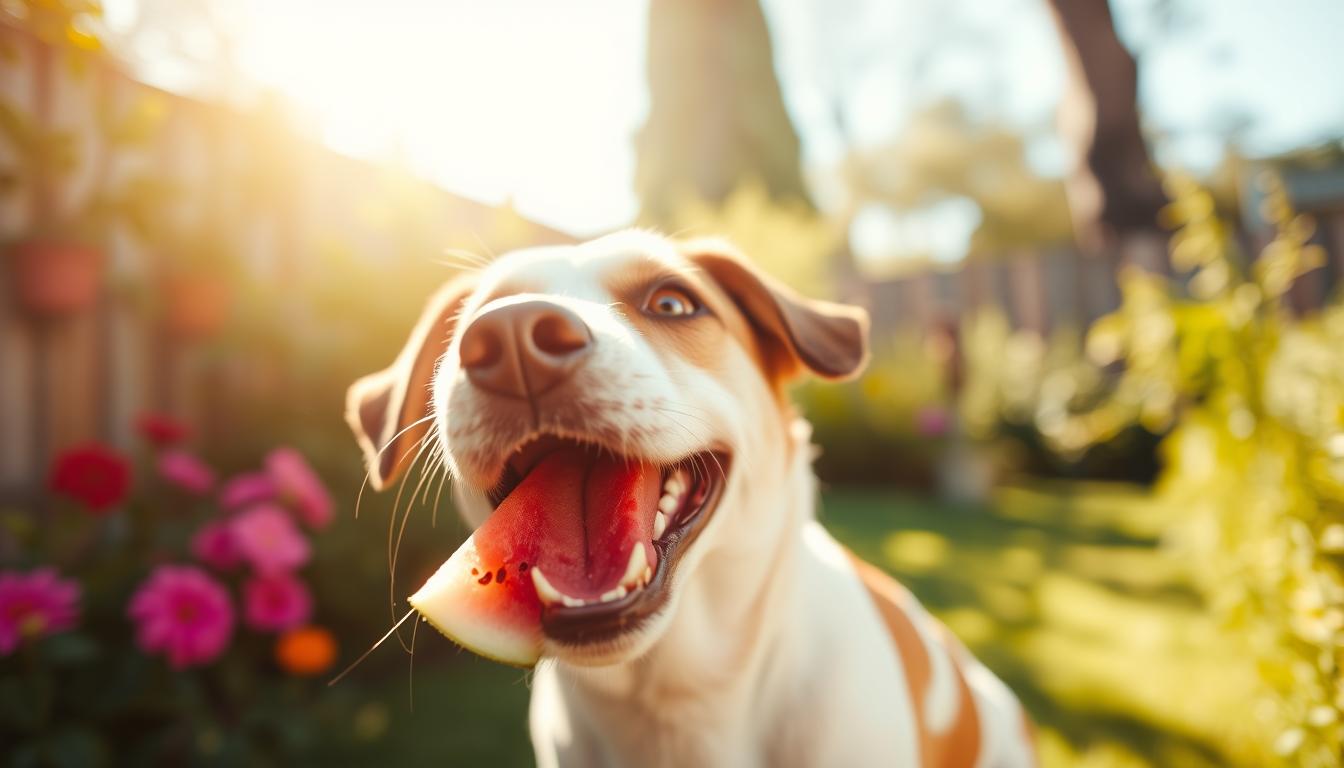 dürfen hunde melone essen