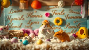 einzigartige weibliche Hamster Namen