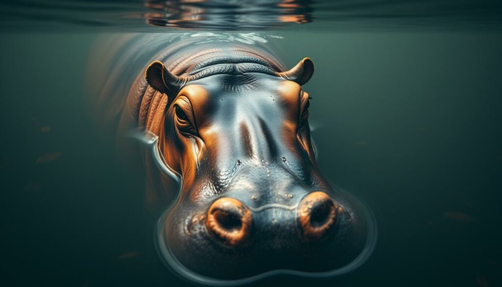 gefahr im wasser nilpferde