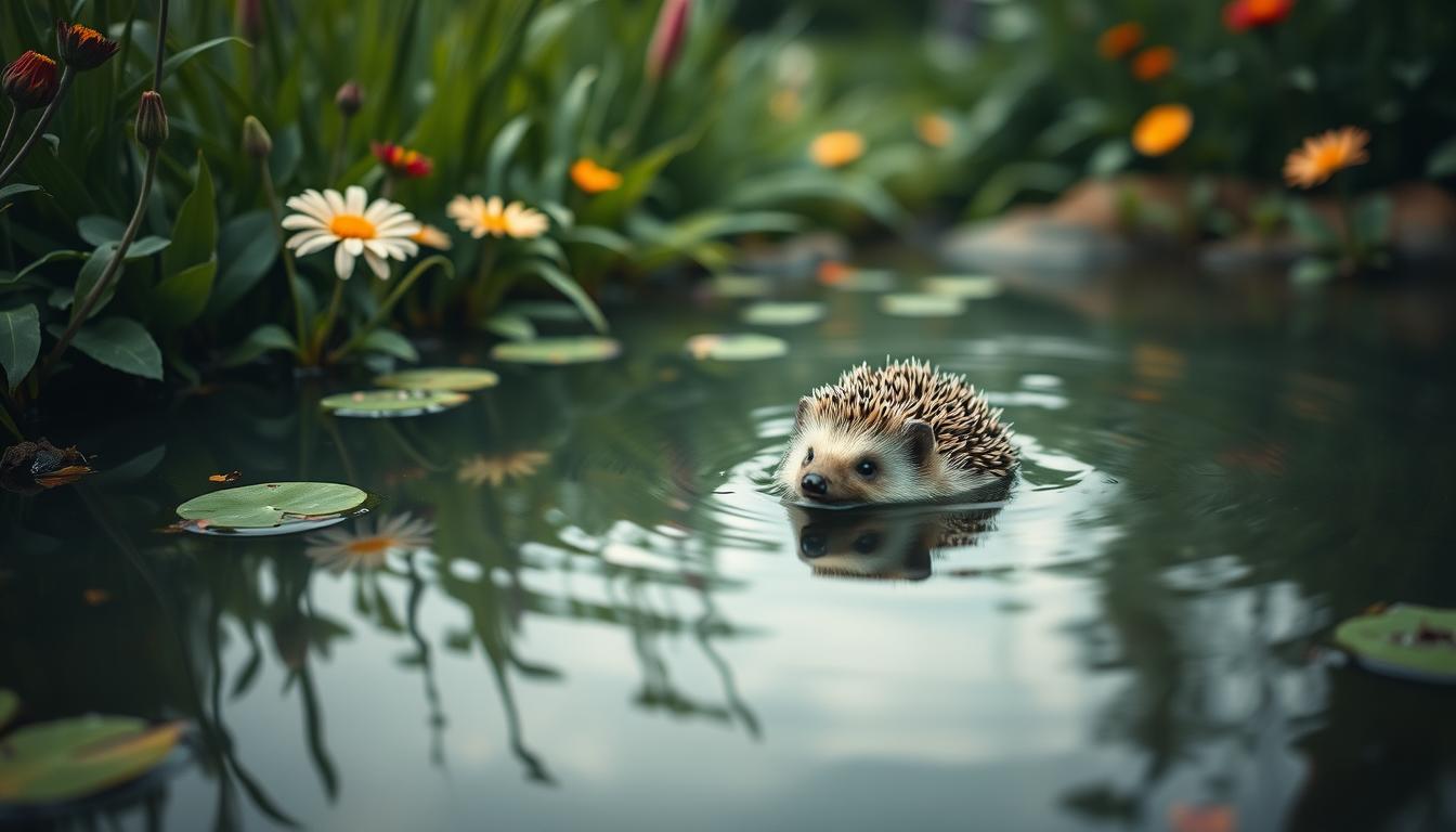 können igel schwimmen