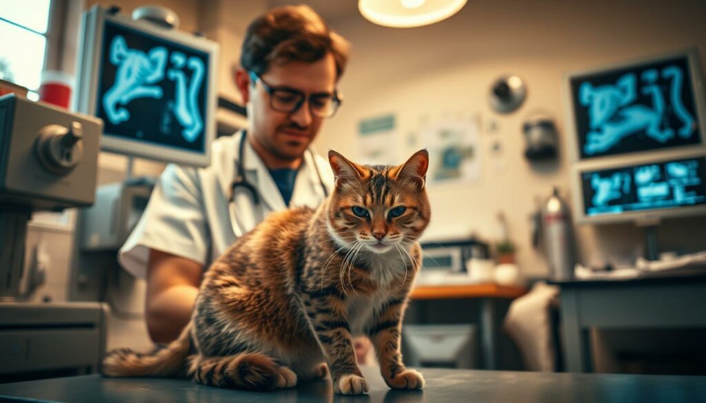 Diagnose von Lahmheit bei Katzen