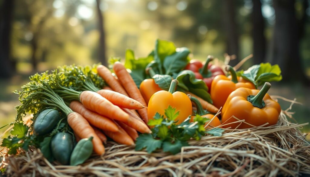 Ernährung süßer Kaninchen