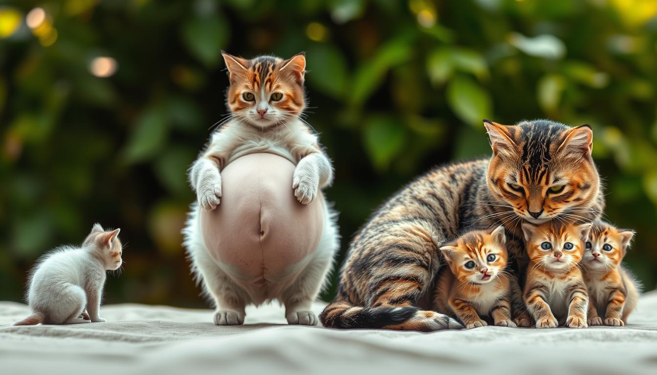 wie lange ist eine katze tragend