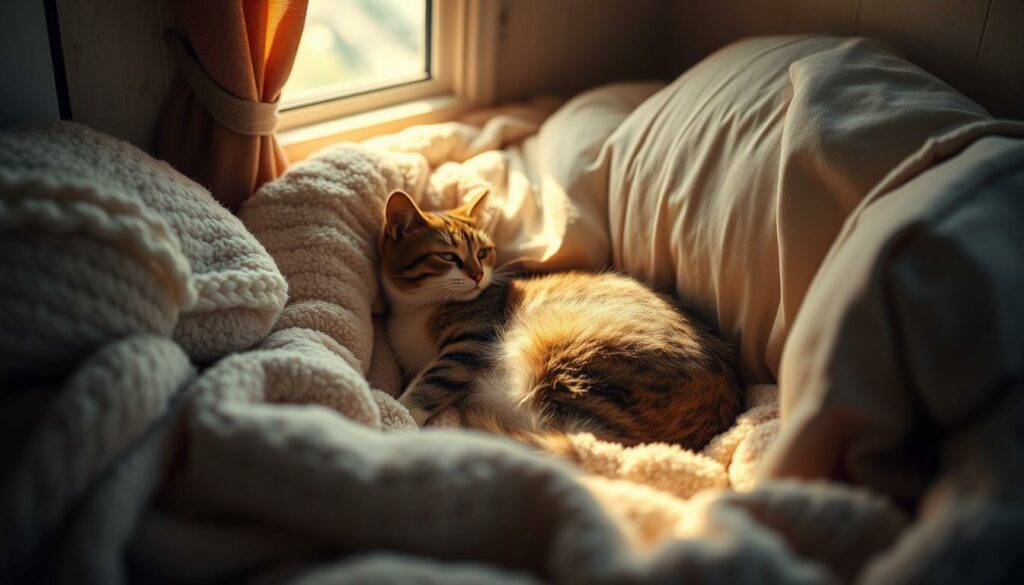 Wurflager Katze