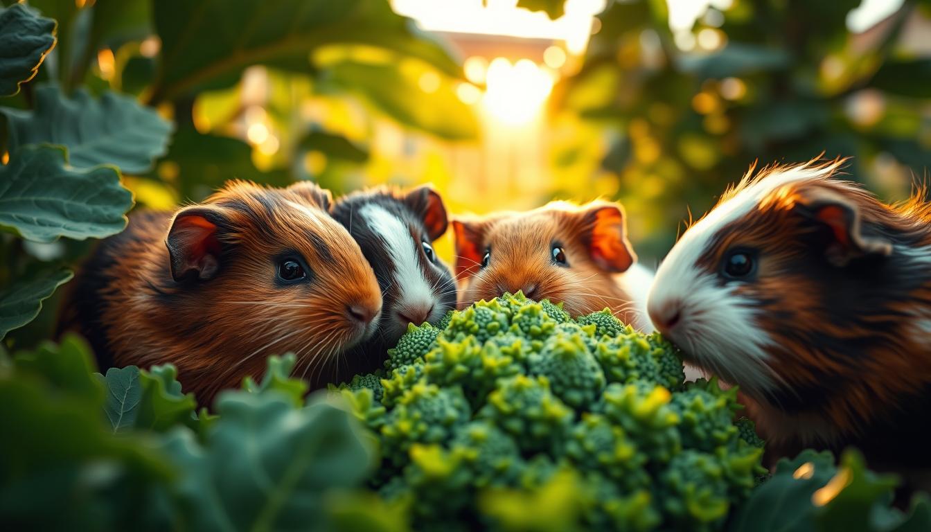 dürfen meerschweinchen brokkoli essen