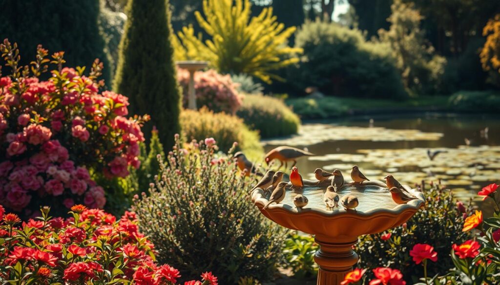 Chemiefreier Garten für Vogelschutz