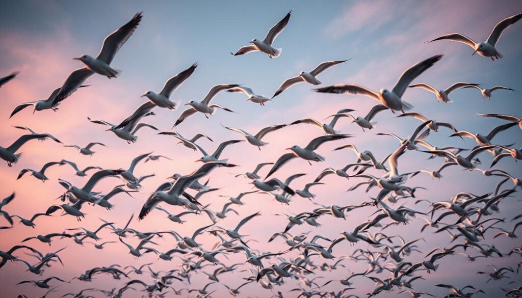 Greifvogelschreie zur Vogelabwehr