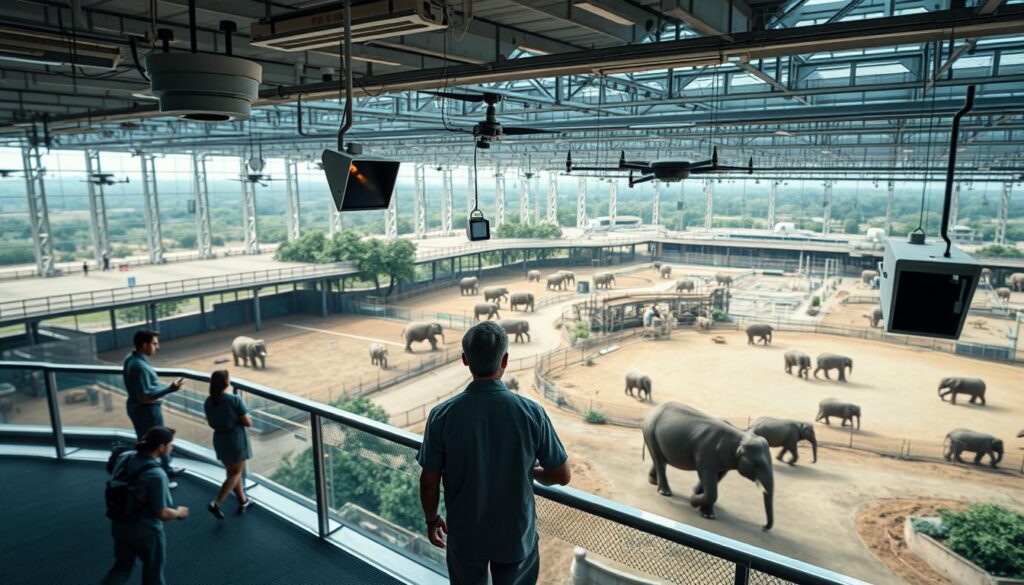 Überwachungsmethoden in Zoos