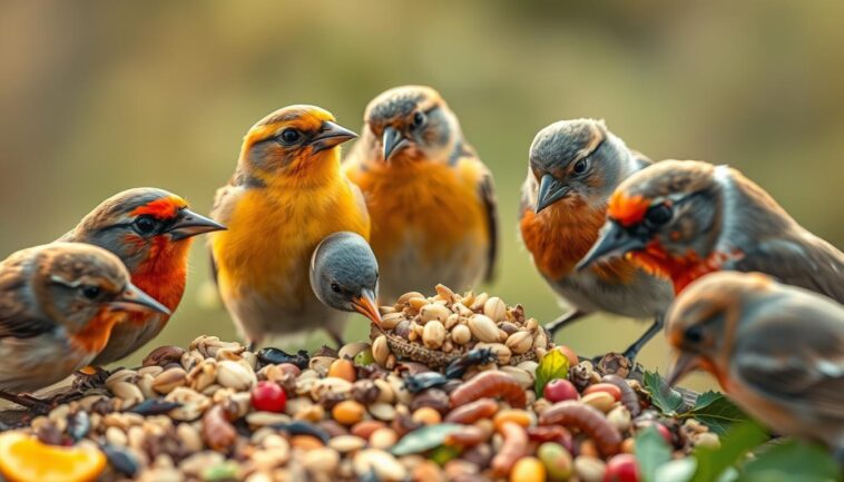 was essen vögel