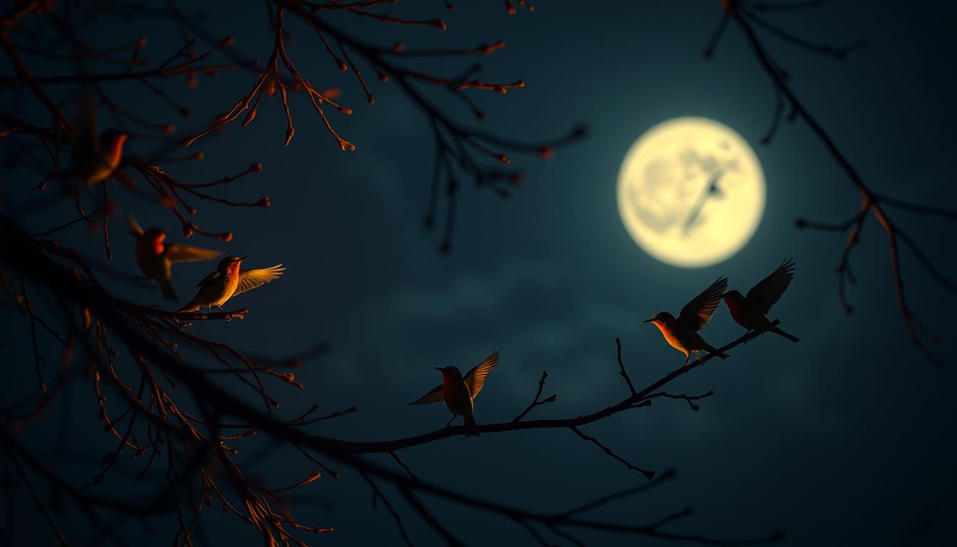 welcher vogel singt nachts