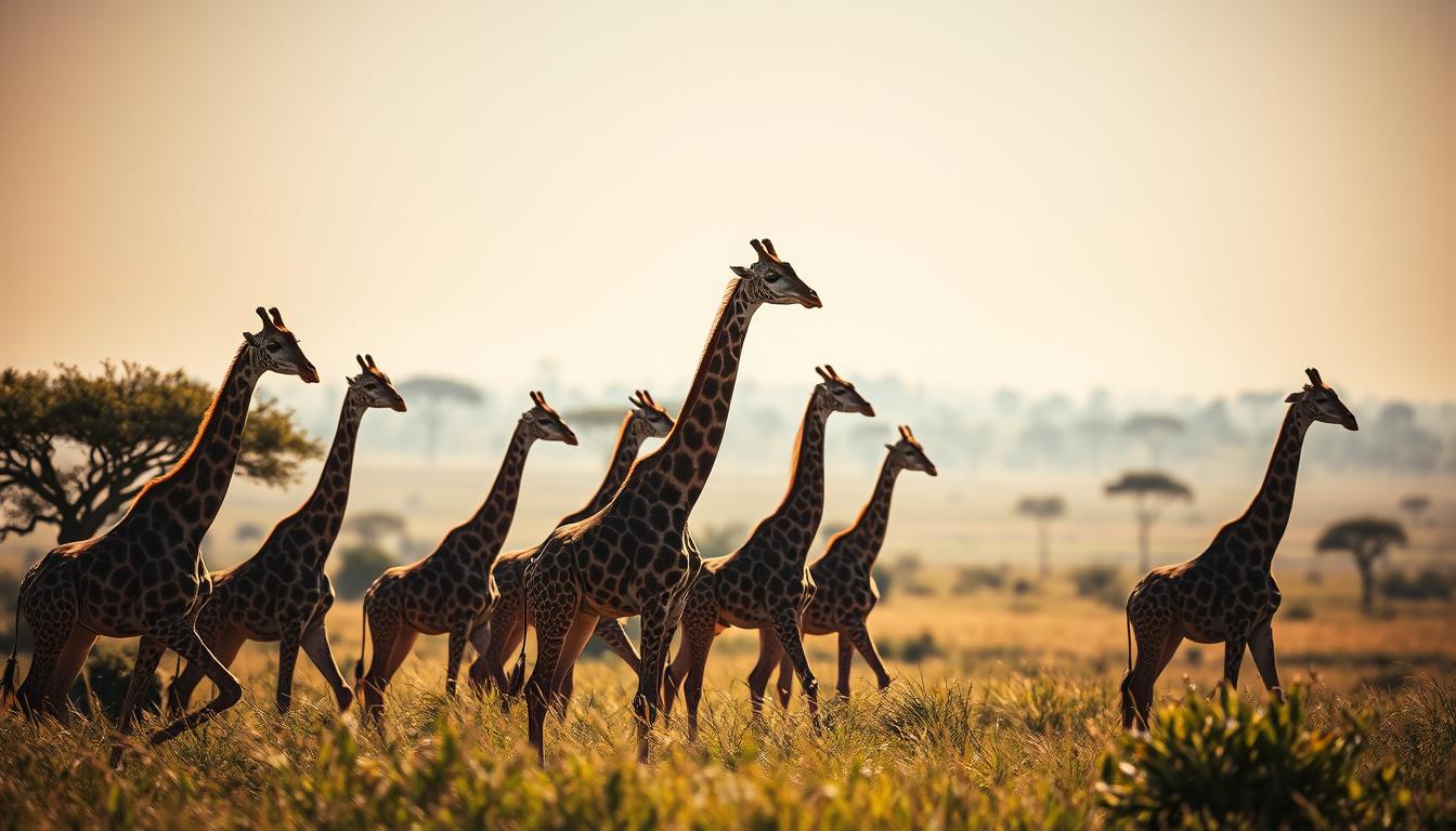 wie macht eine giraffe
