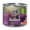 12 x 200 g | Goood | Senior Freilandpute & Nachhaltige Forelle Mini | Nassfutter | Hund